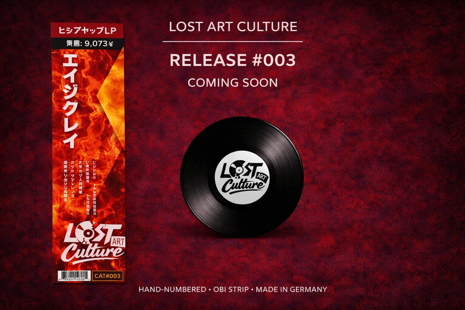 Vinyl Release #003 – Coming Soon